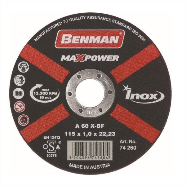 diskos-kopis-inox-Benman-Maxpower